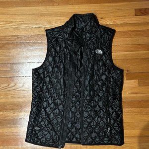 The North Face Women's Black Thermoball Vest | Size Medium